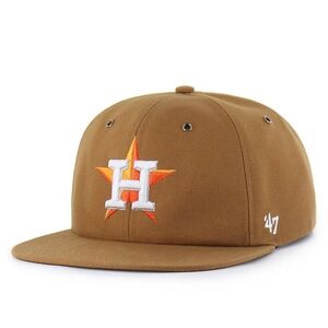 NWT CARHARTT '47 LIMITED COLLECTION COLLAB HOUSTON ASTROS CAPTAIN RELAXED CAP